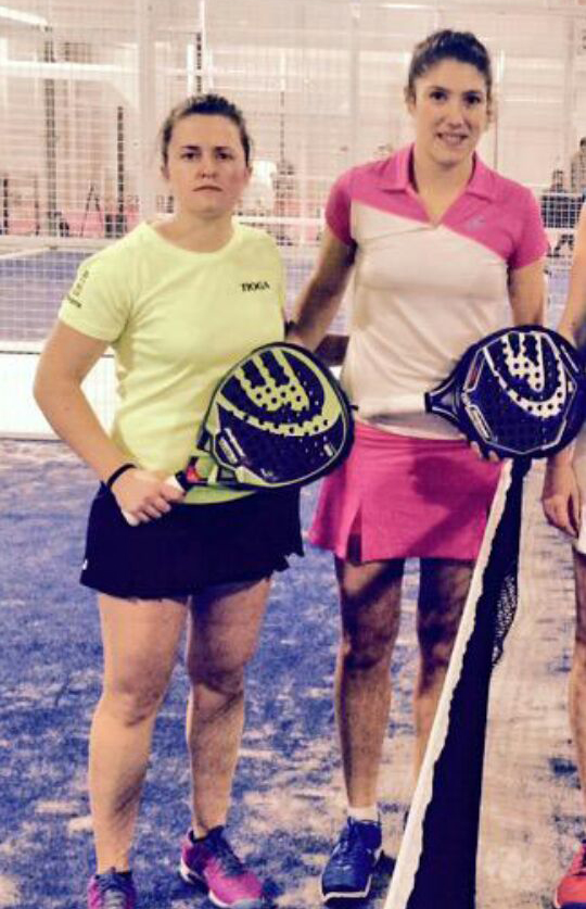 Maite Gabarr&uacute;s y Haizea Zamora debutan en el Circuito Profesional de P&aacute;del